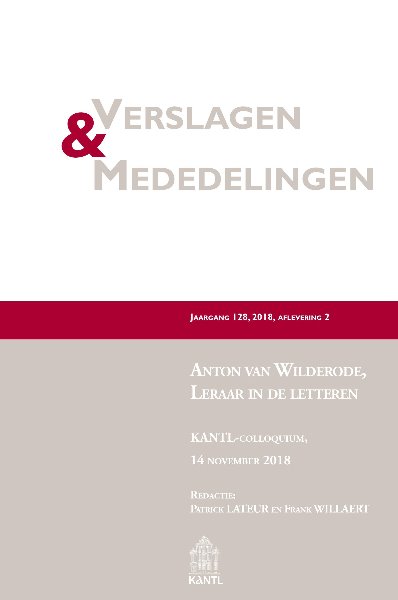 Frontcover V&M 2018-2